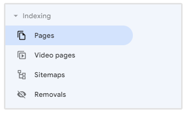 check if pages are indexed